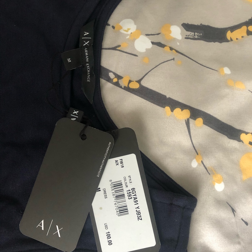 Two Brand New Armani Exchange Dresses